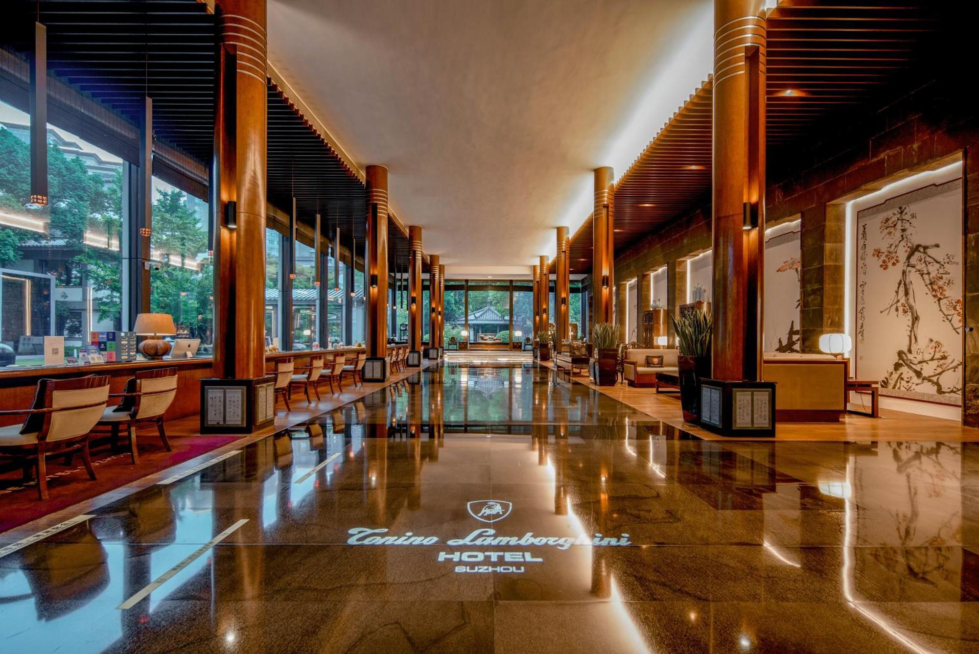 Tonino Lamborghini Hotel Suzhou Suzhou  Buitenkant foto